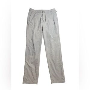 🩶 Lululemon Commission‎ Pant Slim 32x31 Men’s Tan Stretch Dress Chino 👖✨